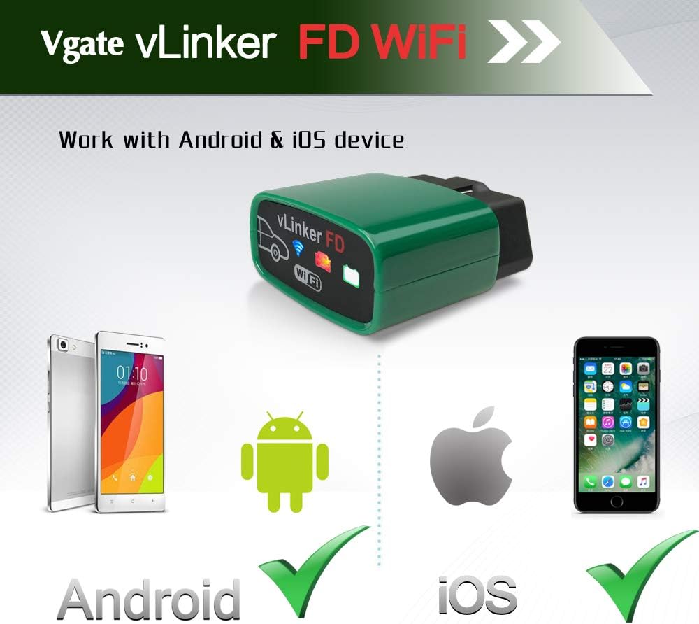 OBD2 WiFi Scan Tool, Diagnostic Code Reader, Pack of 2 E788
