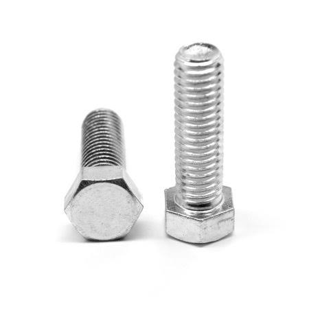 1/2 inch-20 x 1 inch Fine Thread Hex Cap Screw Stainless Steel 18-8 Pk 25 M846