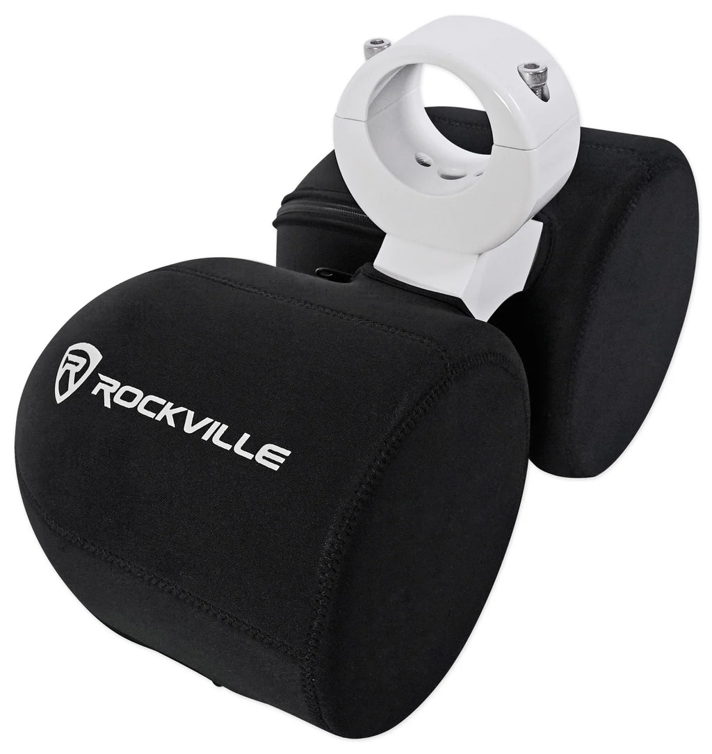 Dual 6.5" Neoprene Marine Speaker Covers M9302
