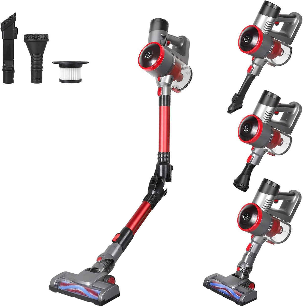 Red-Brushless Stick Cordless Vacuum Cleaner Q598715