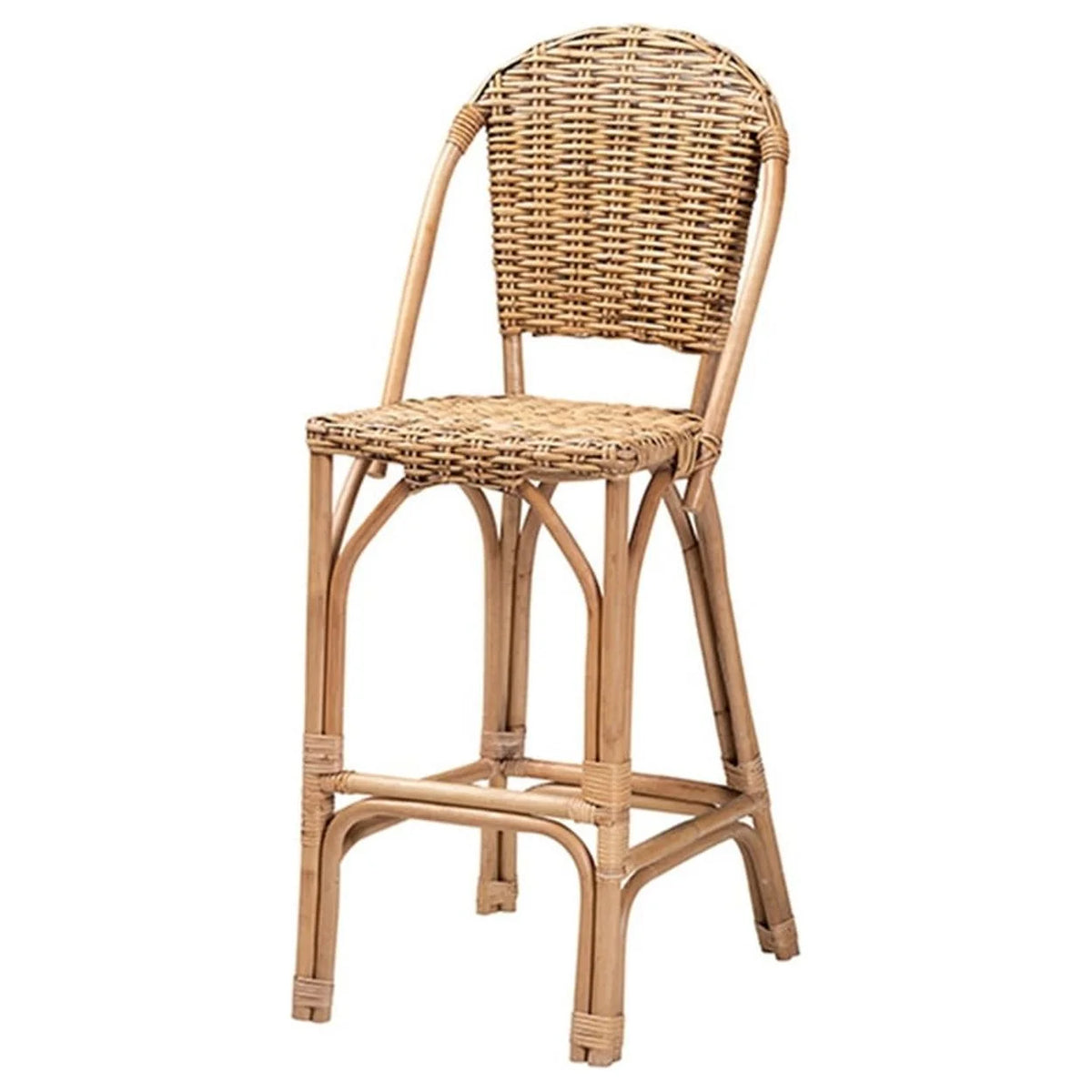 Natural Rattan Bar Stool P144