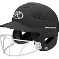 Youth Fastpitch Softball Batting Helmet with Face Guard, Matte Black R82311