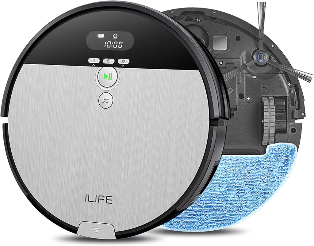 Robot Vacuum and Mop Combo with 750ml Dustbin P358904