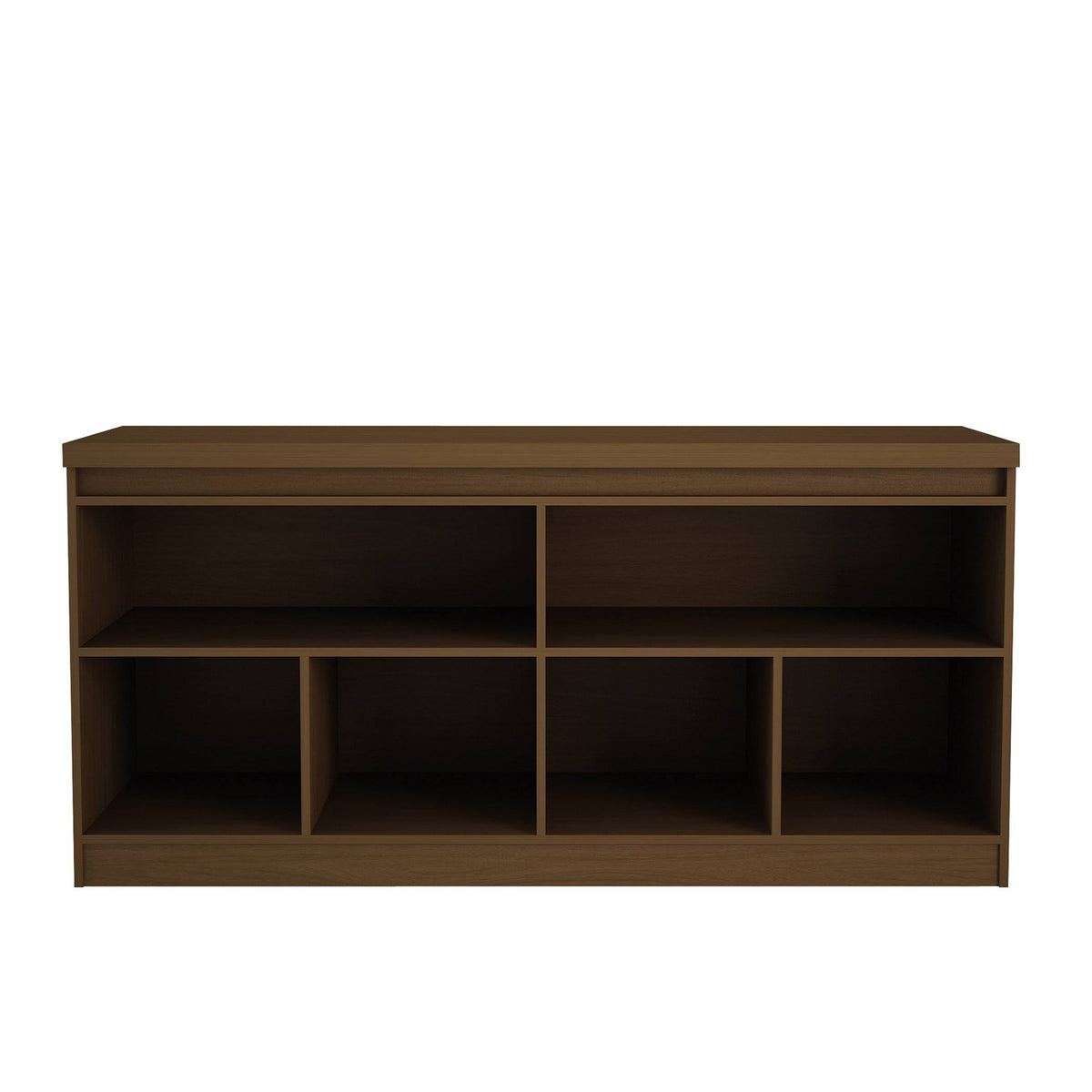 Nut Brown Buffet Cabinet with 6 Shelves V350