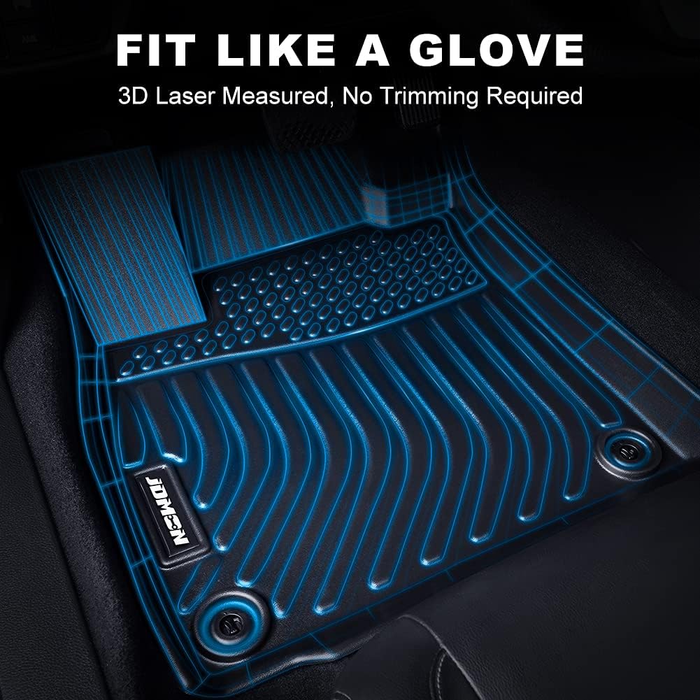Black Custom Fit Car Floor Liner Set G847951