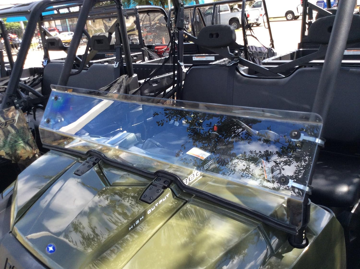 POLARIS RANGER 800 FULL SIZE 1/4 POLYCARBONATE HALF WINDSHIELD M22895