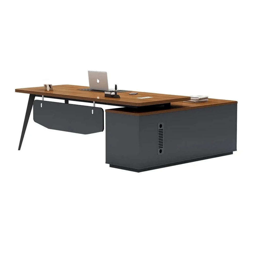 Modern Wood Computer Office Desk with Drawers Z7878