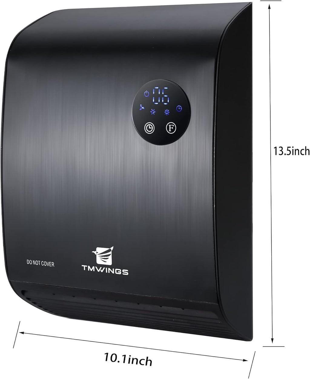 1500W Wall Mount Electric Heater with Remote Control, 3 Mode, Overheating Protection M696