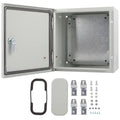 16 x 16 x 6'' NEMA 4X Steel Electrical Box with Mounting Plate F742557