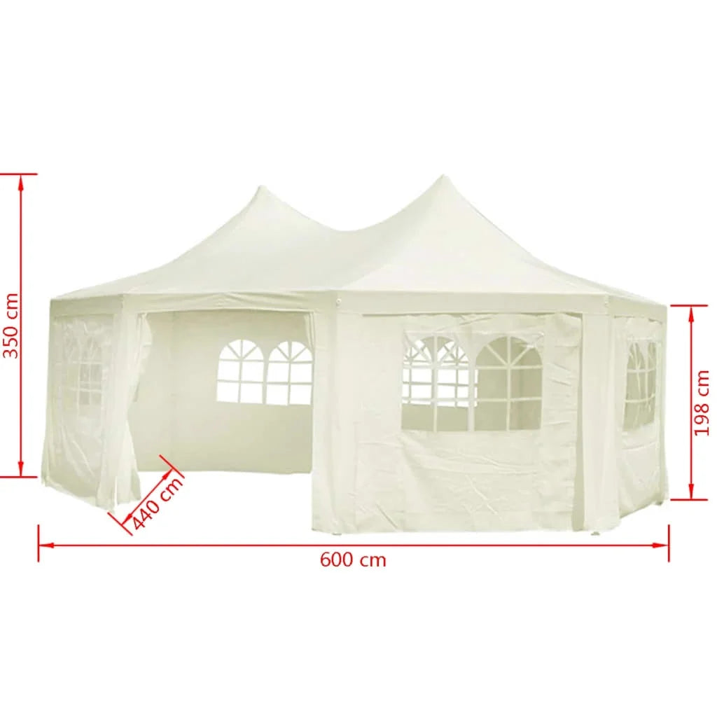 Octagonal Party Tent Cream J98372