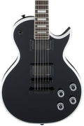 Black with White Bevels Electric Guitar R864086
