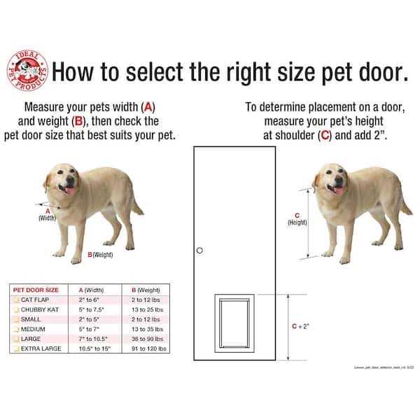 Aluminum Sash Pet Door S6030