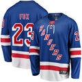 Men's Blue New York Rangers Home Breakaway Replica Jersey J728232