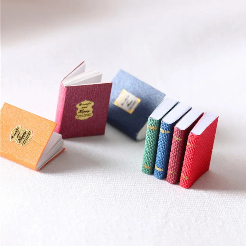 1/12 Dollhouse Miniature Books Model Furniture Accessories G764752