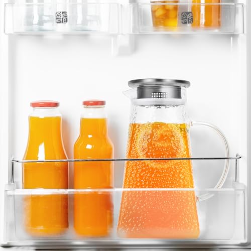 105OZ Borosilicate Glass Pitcher with Lid K180
