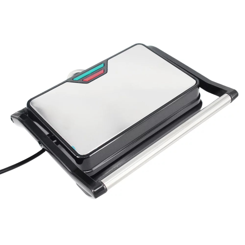 Stainless Steel 850w Bread Machine Sandwich Panini Maker D612