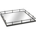 Black Metal Tray E5602