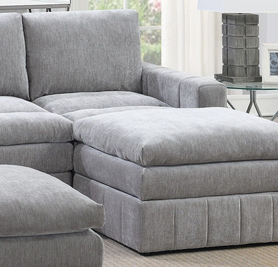 Plush Cushion 5pc Modular Sectional Set Y439