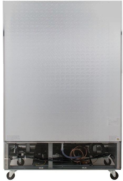 54 in Two Door Stainless Steel Reach-in Refrigerator Cooler I90132