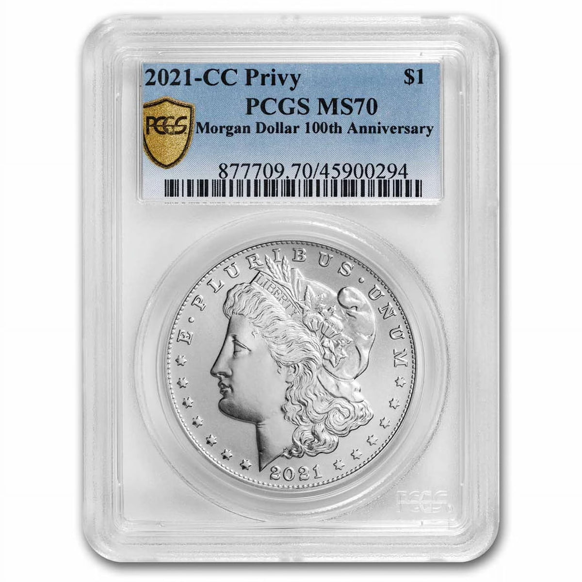Silver Morgan Dollar MS-70 PCGS H337429