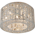 7-Light LED Flush Mount Polished Chrome P8600