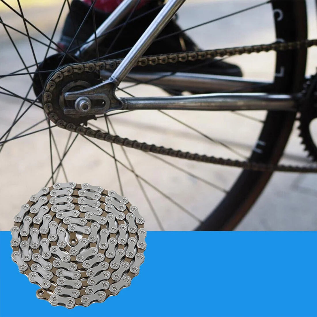 10 Speed Mountain Bike Chain 116 Links Q288771