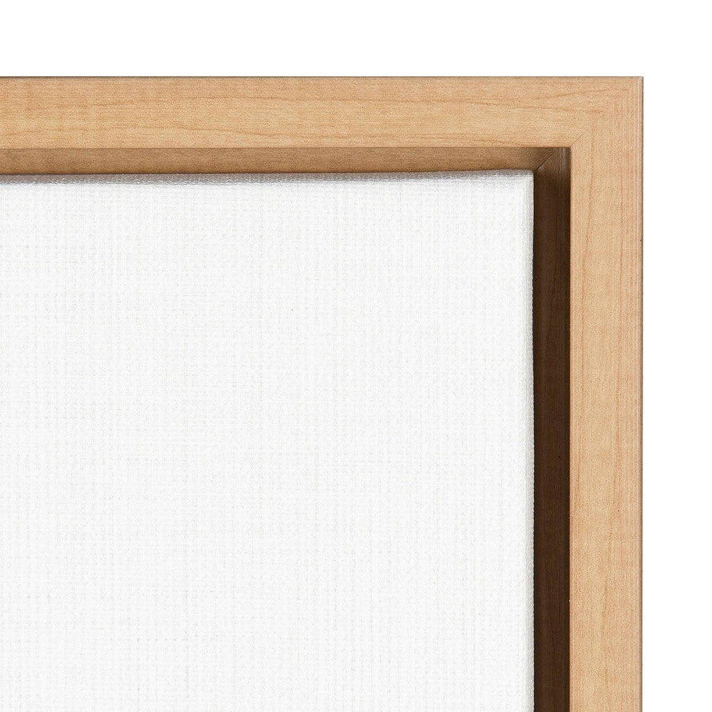 Beach Days Framed Canvas Wall Decor, Brown, 16x16 D461