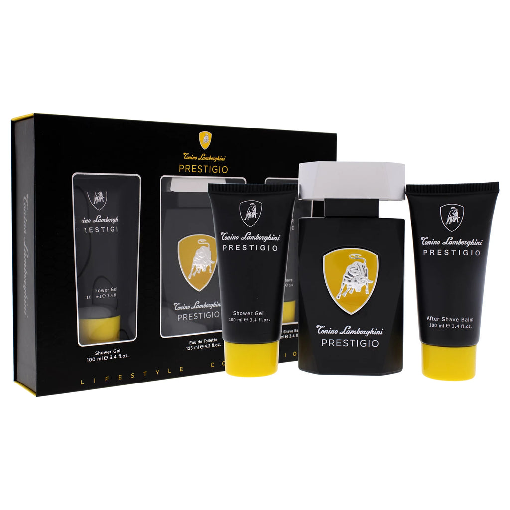 3 Pc Gift Set 4.2 oz EDT Spray, 3.4 oz Shower Gel, 3.4 oz After Shave Balm P819525