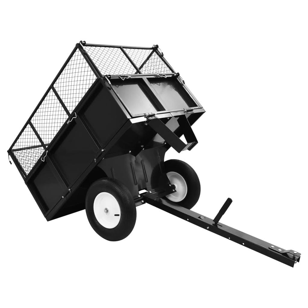 Tipping Trailer for Lawn Tractor 661.4lbs Load V36963