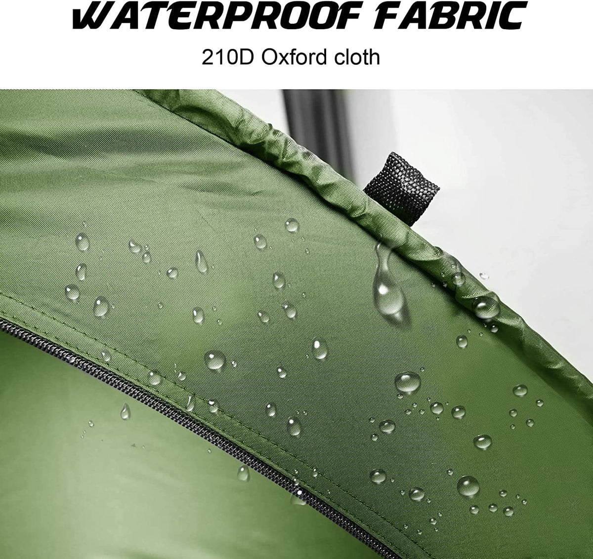 Semicircle Green Waterproof Bike Storage Cover S18861