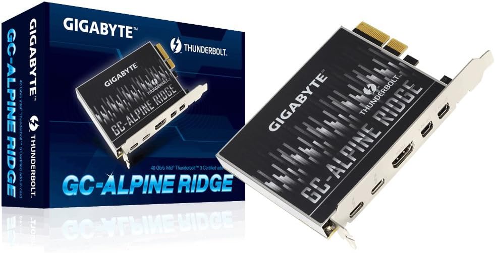 Alpine Ridge Thunderbolt 3 PCIe Card L22742