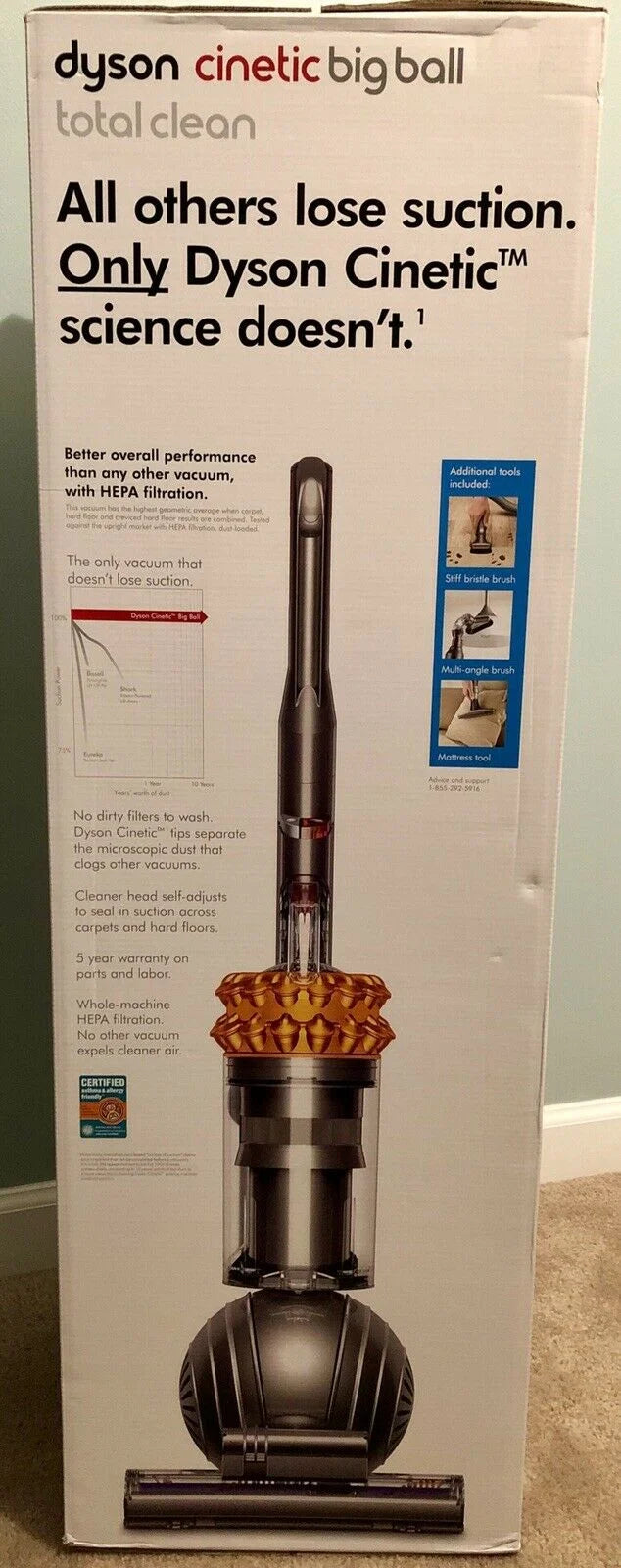 Refurbished Upright Vacuum Z8385