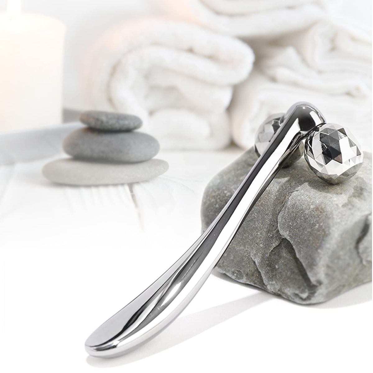 Face Roller, Facial Massager for Neck & Eye, Pack of 2 C4453
