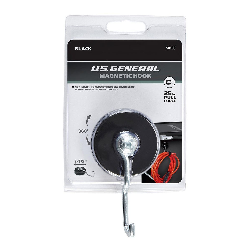 25 lb. Magnetic Hook, Black H76617