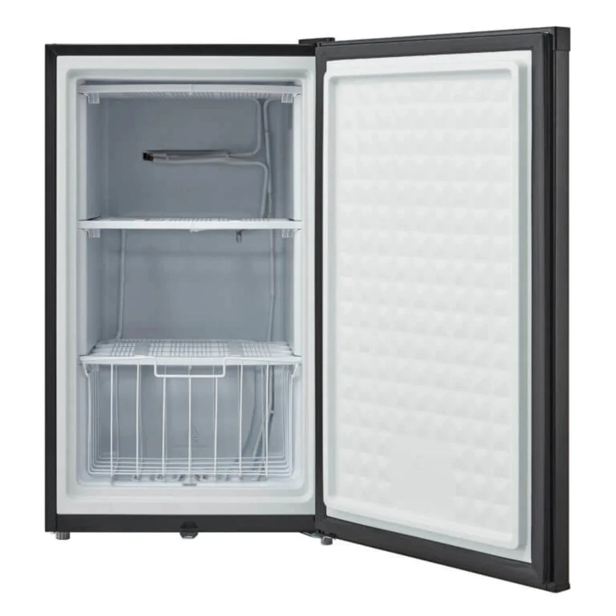 Black 3.0 cu. ft. Upright Freezer with Lock D8551