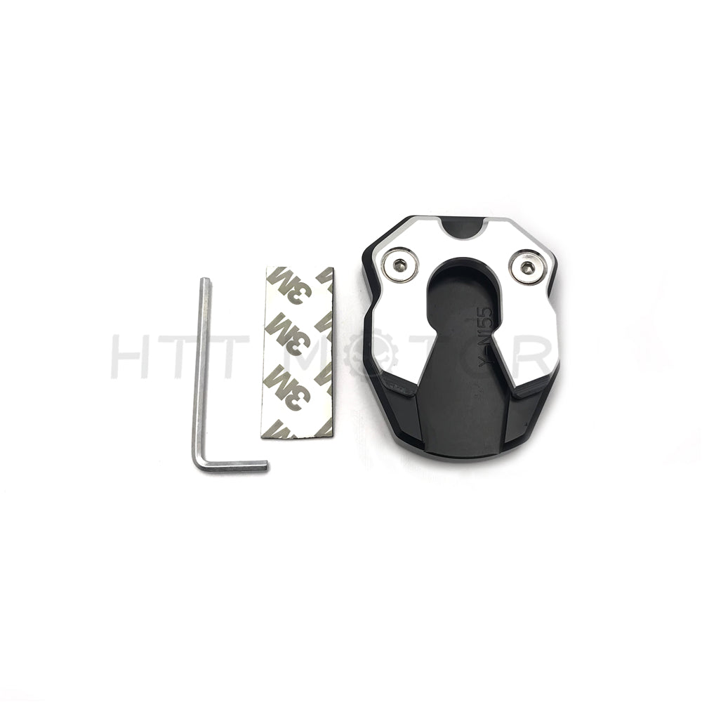 Black CNC Sidestand Foot Plate Kickstand Pad Y823137
