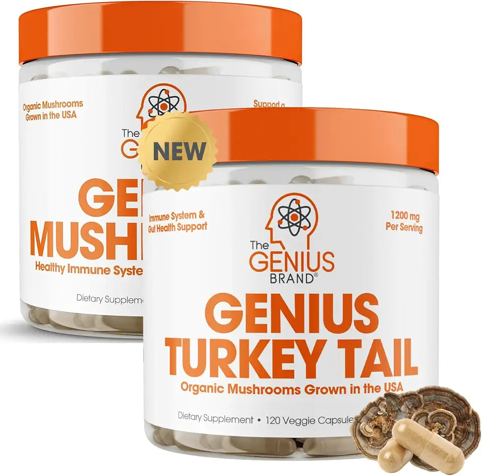 Turkey Tail & Mushroom Supplement Stack C325610