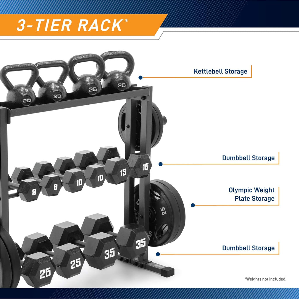 Combo Weights Storage Rack K936413