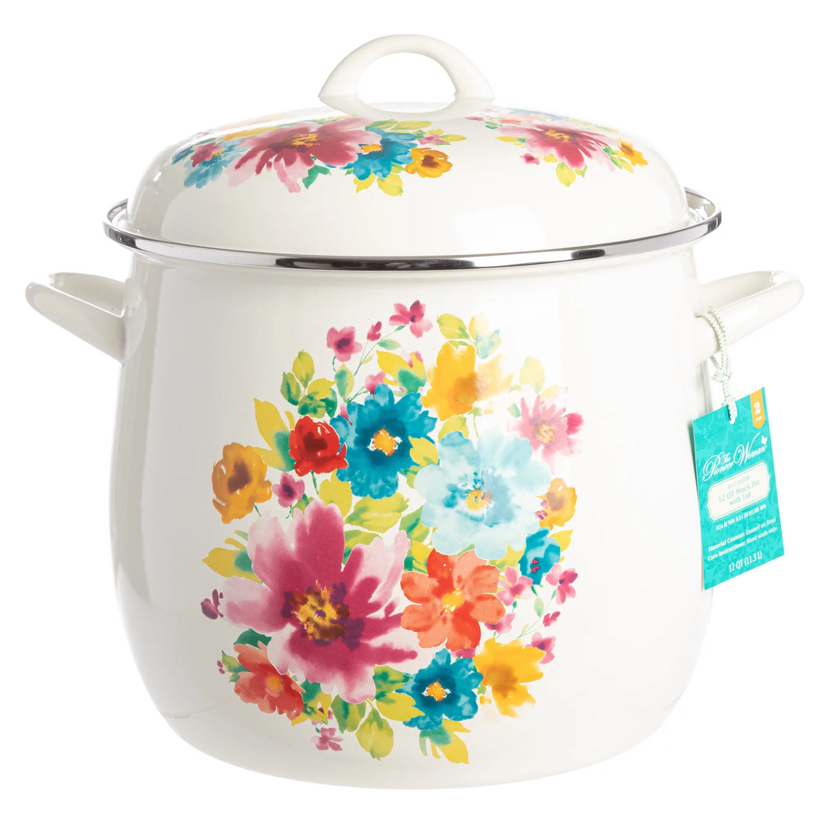 12-Quart Enamel-on-Steel Stock Pot S898