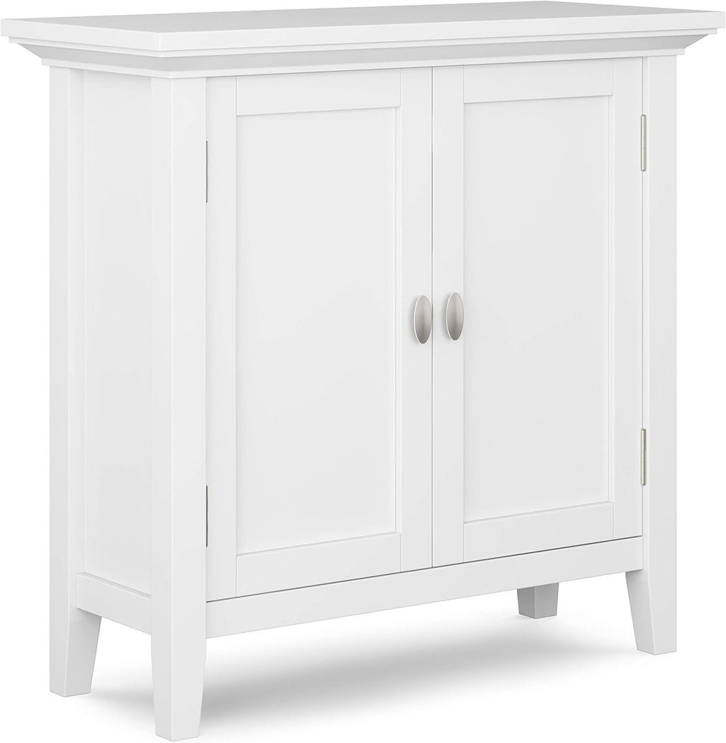 32 inch Wide Rustic Low Storage Cabinet with 2 Doors S86975
