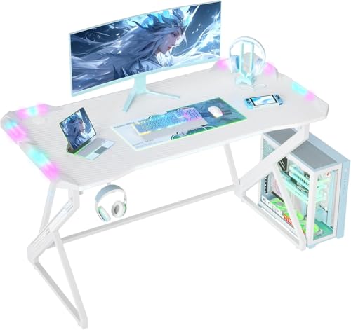 Black 40 Inch Gaming Desk U96755