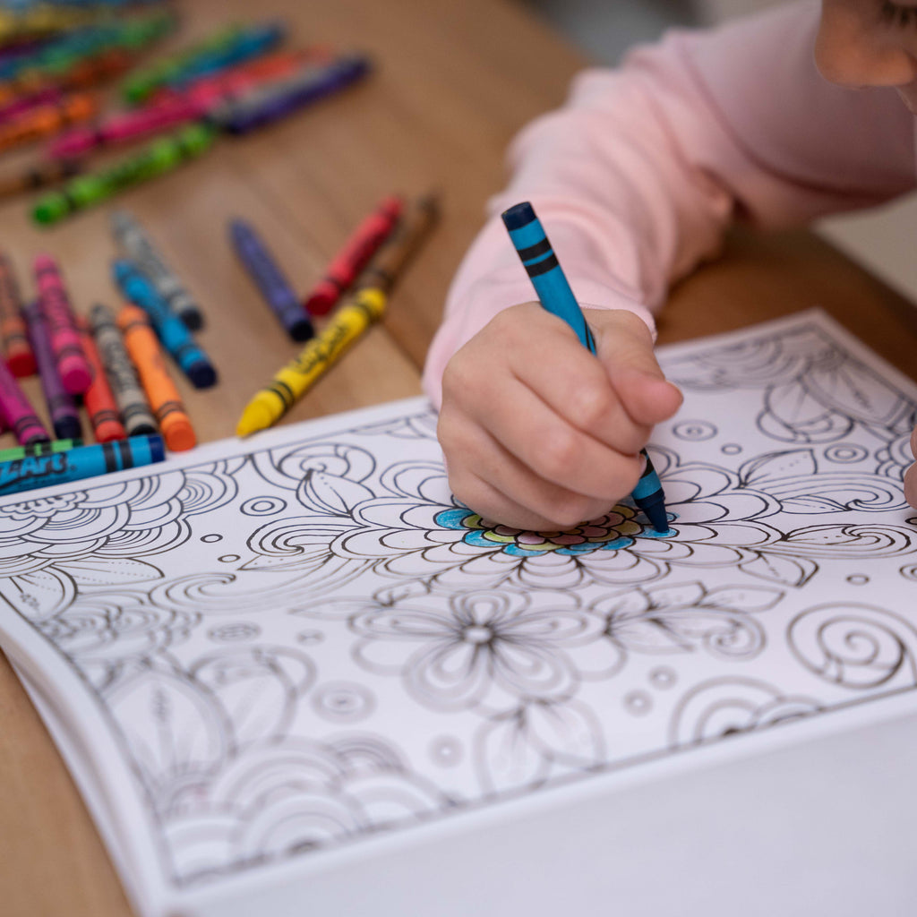 64 Pages Adult Coloring Book E707