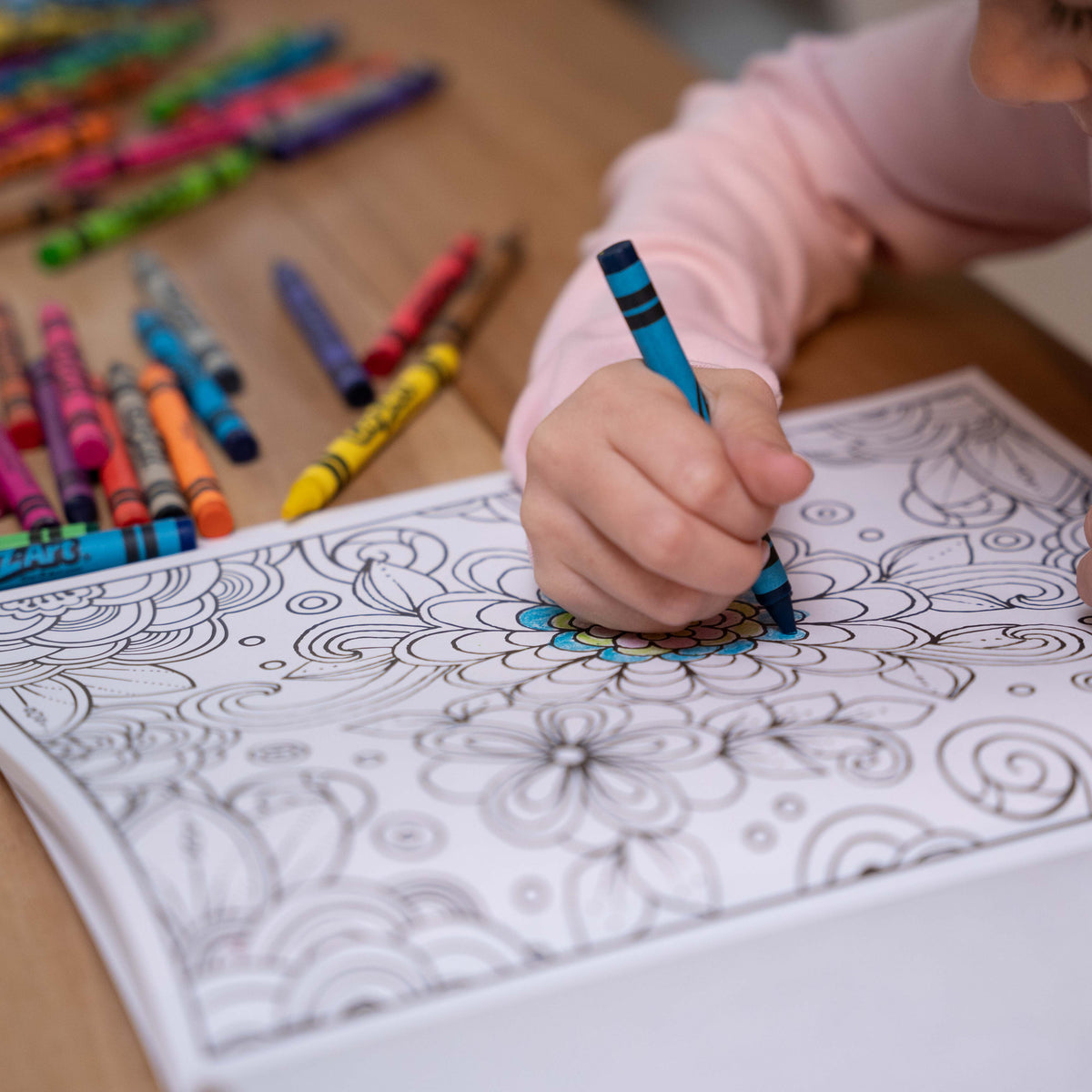 64 Pages Adult Coloring Book E707
