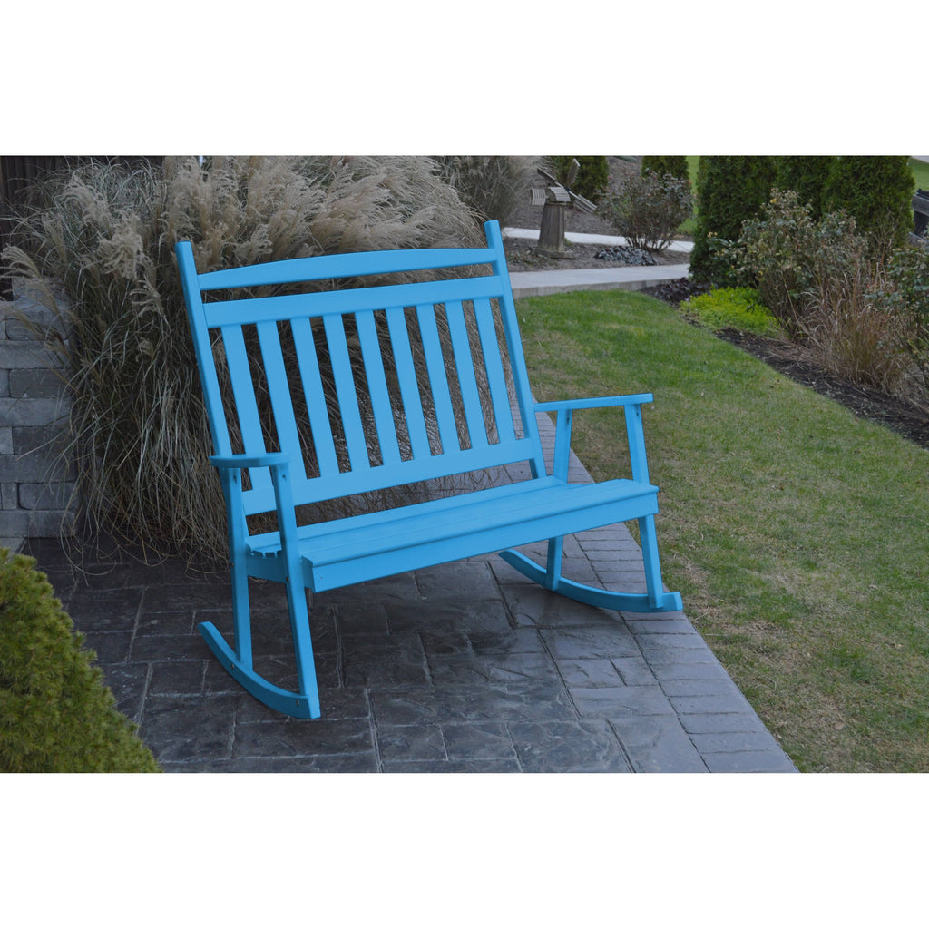 Caribbean Blue Porch Rocker U670