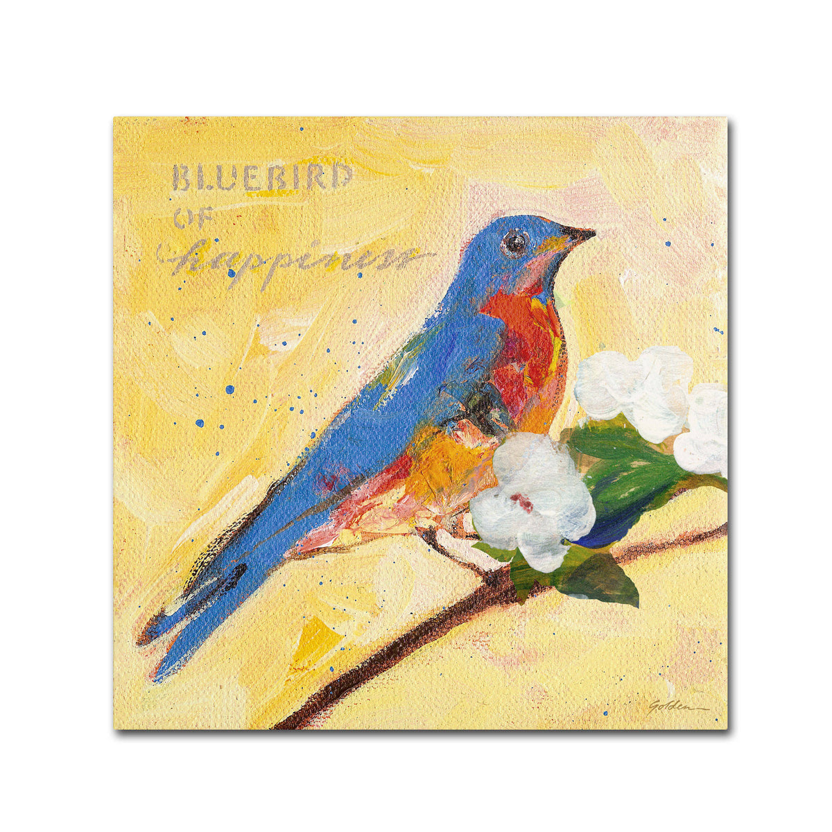 Bluebird Canvas Art S58251