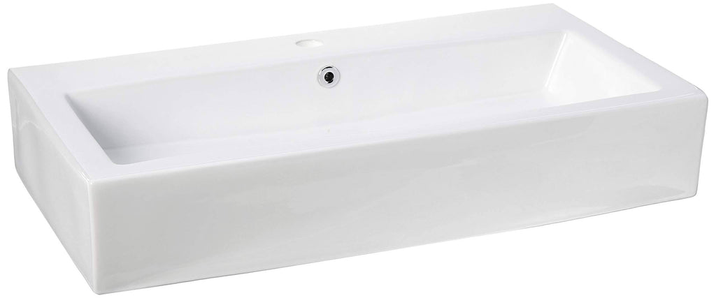 White Vessel Sink C55120