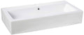 White Vessel Sink C55120