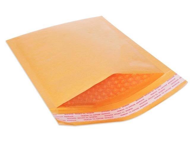 Kraft Bubble Mailer Padded Envelopes Peel and Seal 200 Pieces Z8066
