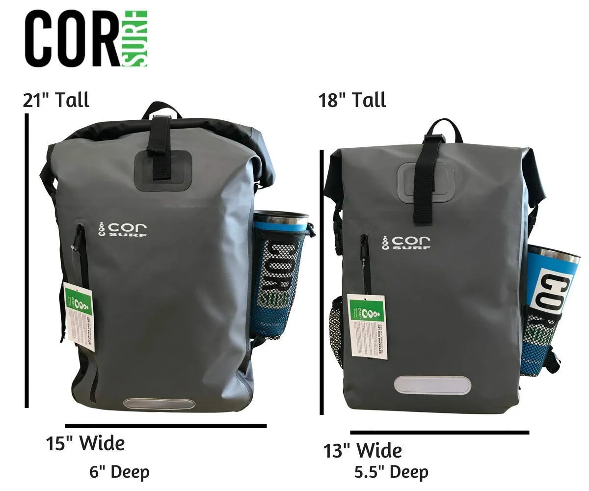 Grey 40L Waterproof Dry Bag Backpack X789069