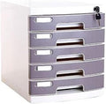 5-Layer Drawer File Cabinet with Lock E4990